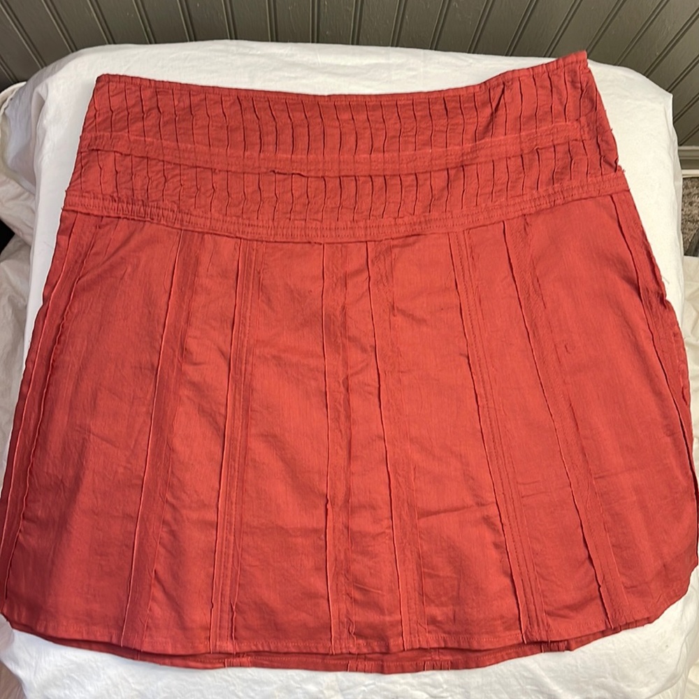Prana skirt size 10 NWT coral Ragland Breathe
